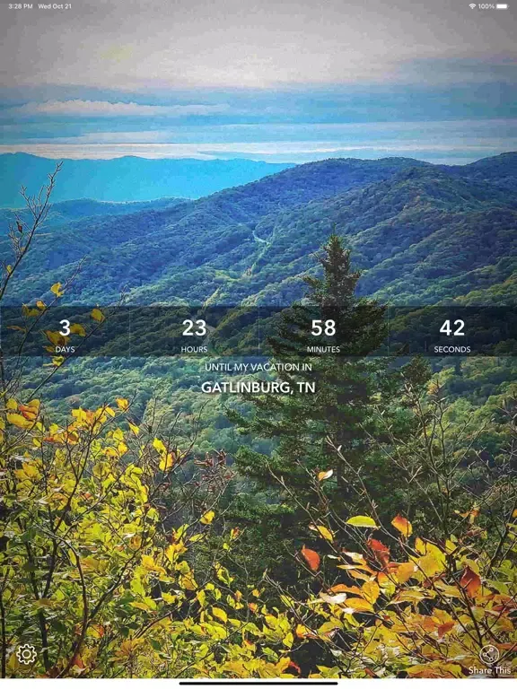 My Smoky Mountain Countdown iPad  Ekran Görüntüleri