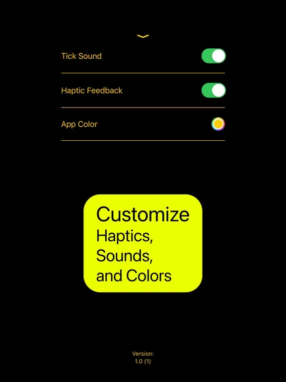 Glass Timer iPad  스크린샷