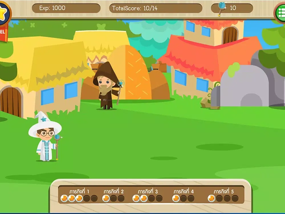 Wizards Science iPad  سکرین شاٹس