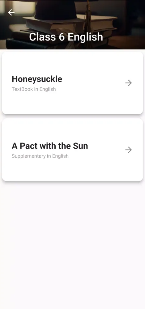 Capturas de pantalla de Class 6 English Guide 2024-25