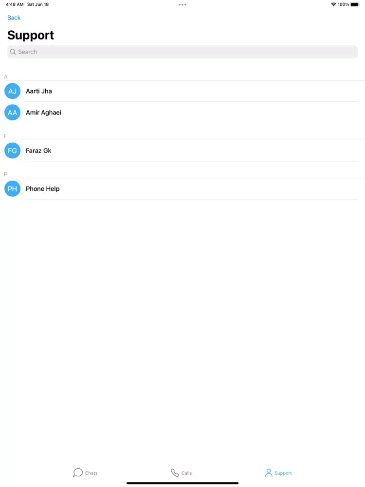 صور Immigration App iPad 