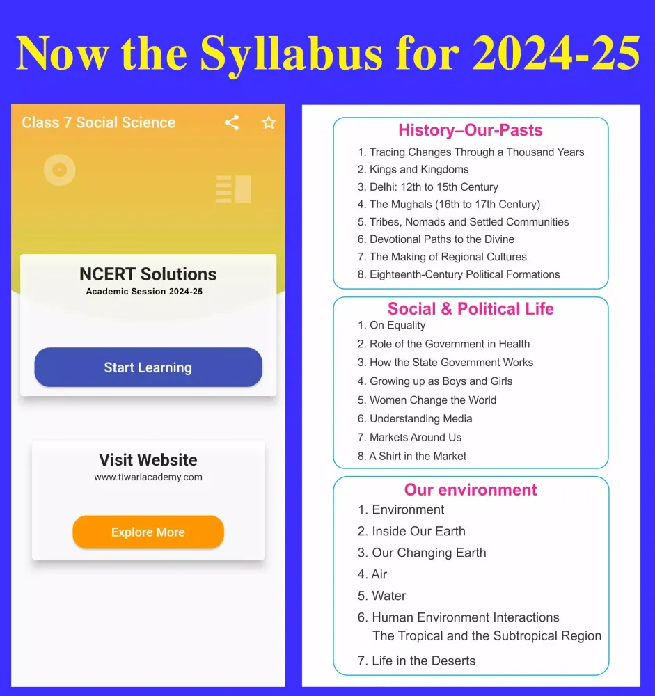 Class 7 Social Science 2024-25應用截圖