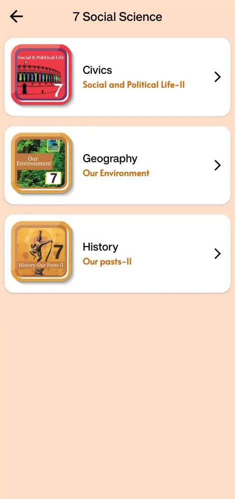 Class 7 Social Science 2024-25應用截圖