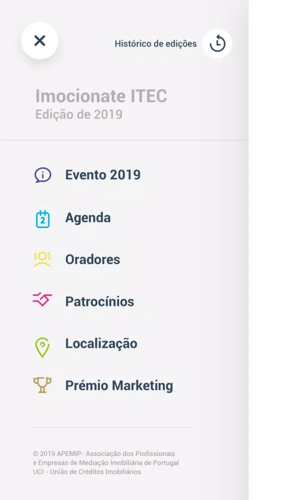 Capturas de tela do IMOCIONATE iTEC