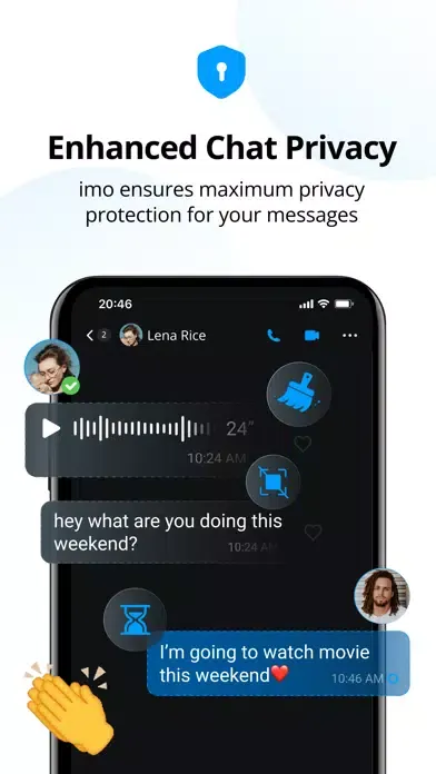تصاویر imo-International Calls & Chat
