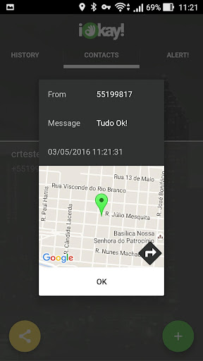 iOkay - Personal Safety Screenshots