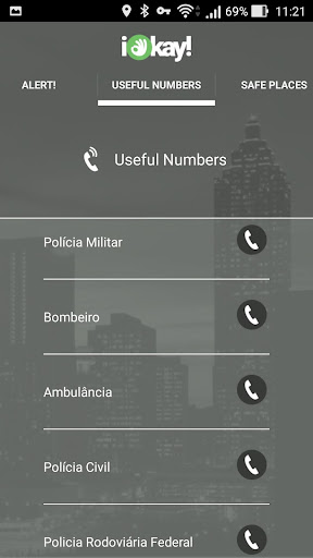 iOkay - Personal Safety Screenshots