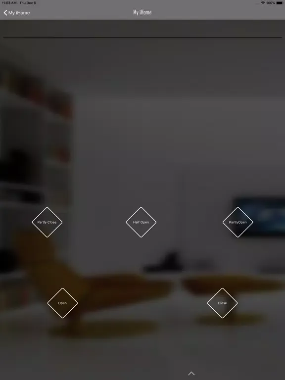Captures d'écran de Imonitor Smarthome iPad 