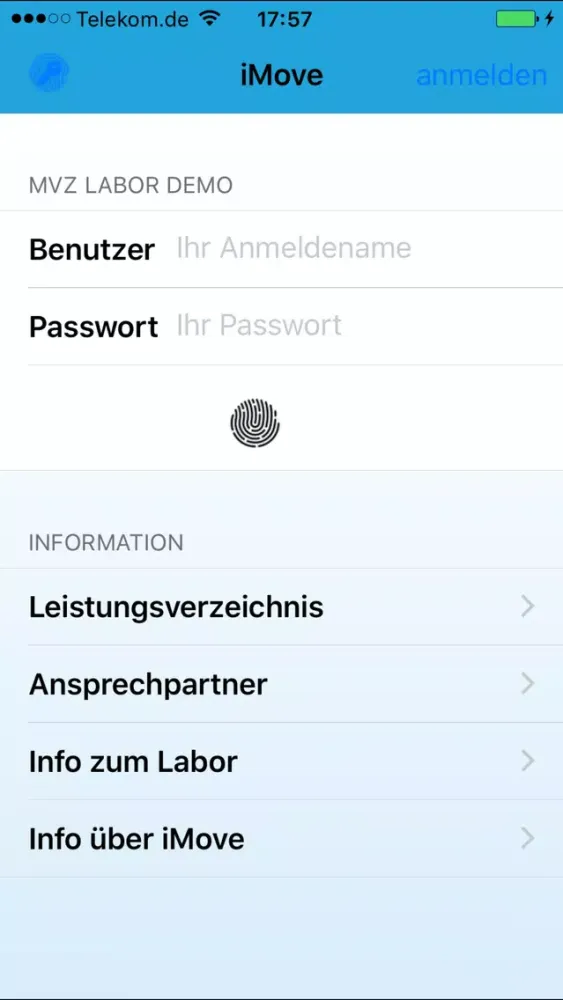 Capturas de pantalla de DocNet iMove