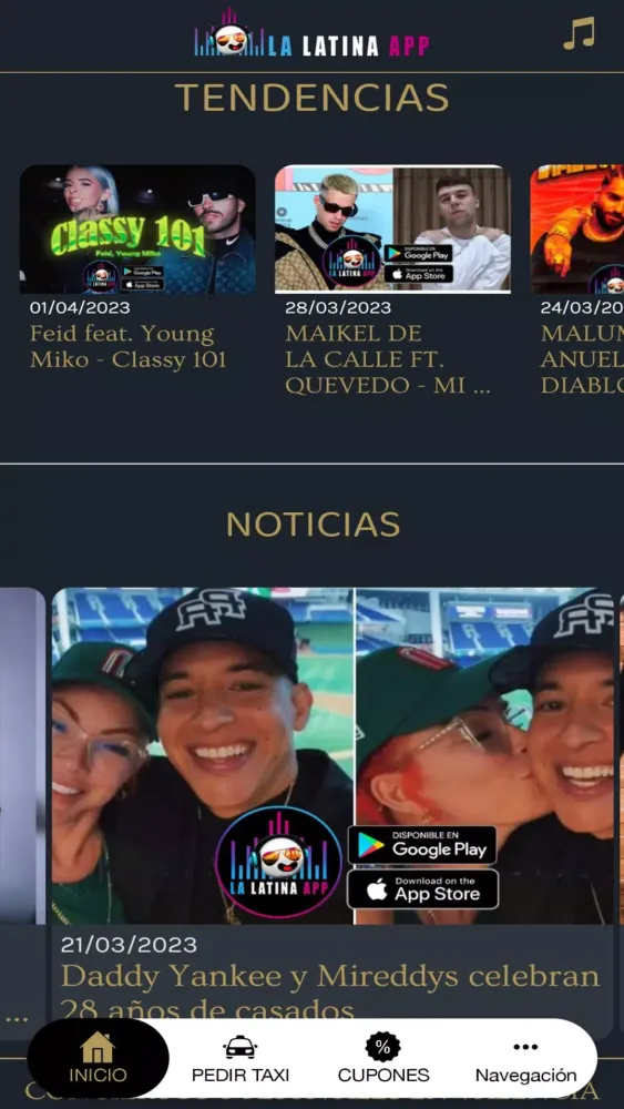 LA LATINA APP Screenshots