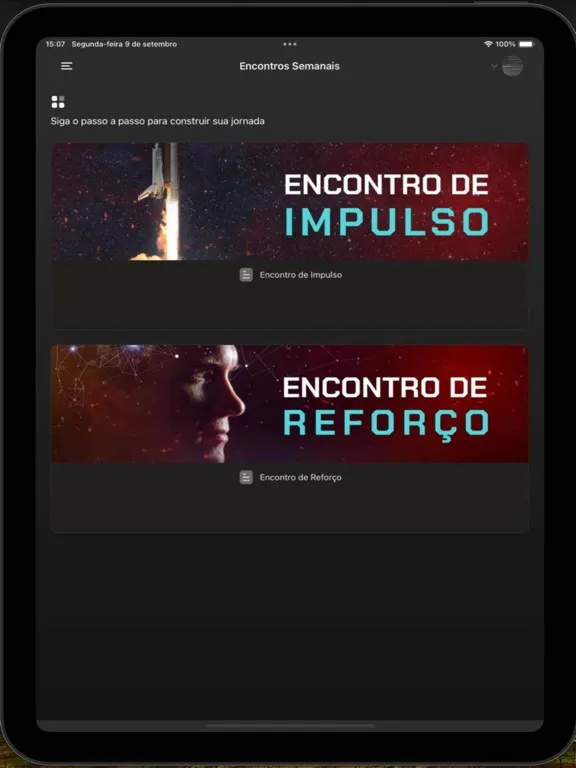 Tangkapan skrin Marca Passos iPad 