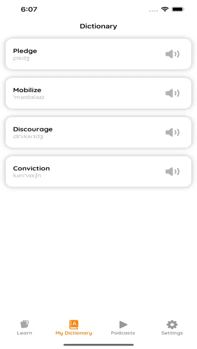 import | 1750+ Unique Words スクリーンショット