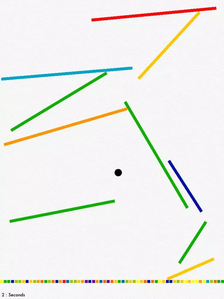 Black Dot Colorful Lines iPad  سکرین شاٹس