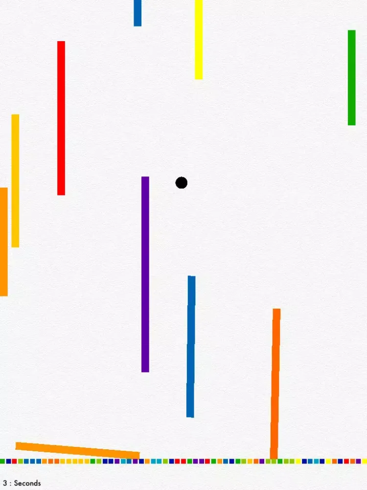Black Dot Colorful Lines iPad  سکرین شاٹس