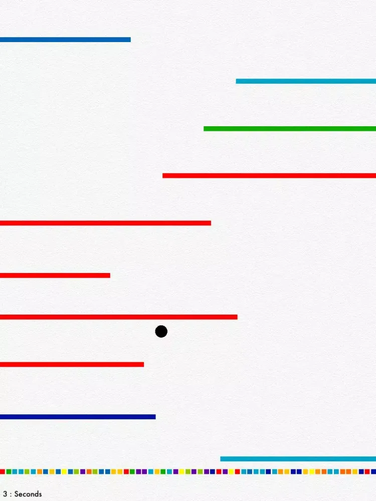 Black Dot Colorful Lines iPad  سکرین شاٹس