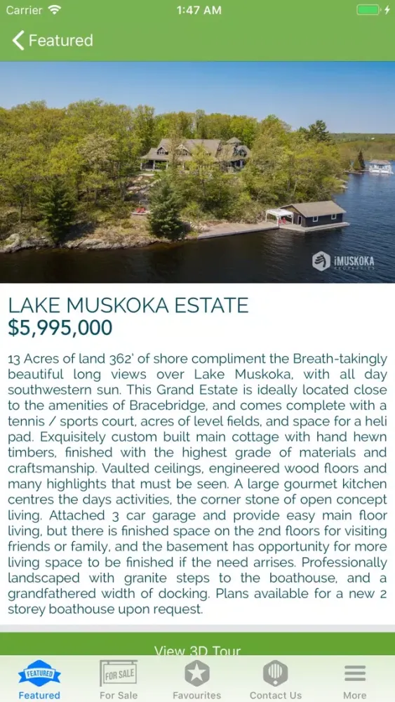 iMuskoka - Ontario Real Estate স্ক্রিনশট