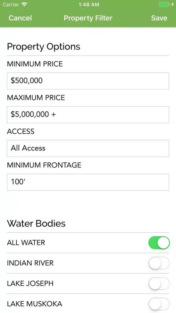 iMuskoka - Ontario Real Estate স্ক্রিনশট