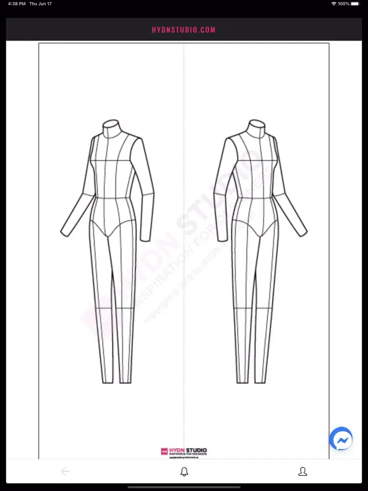 Body Poses for Fashion Design iPad 应用截图