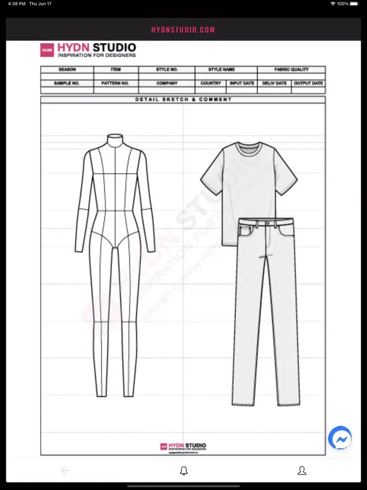 Body Poses for Fashion Design iPad 应用截图