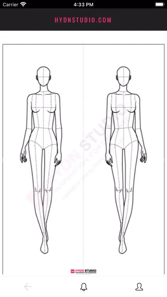 Body Poses for Fashion Design应用截图