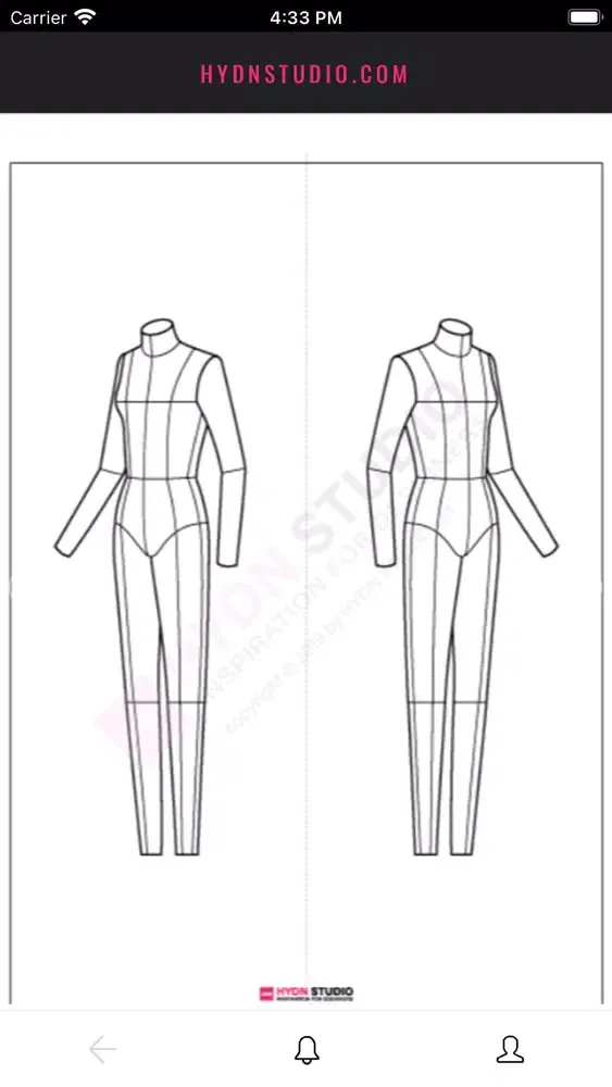 Body Poses for Fashion Design应用截图