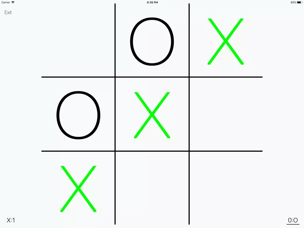 Ảnh chụp màn hình của Modern Tic Tac Toe iPad 