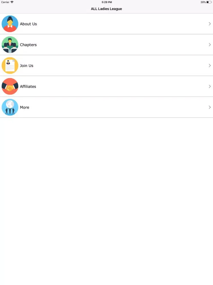 صور ALL Ladies League iPad 
