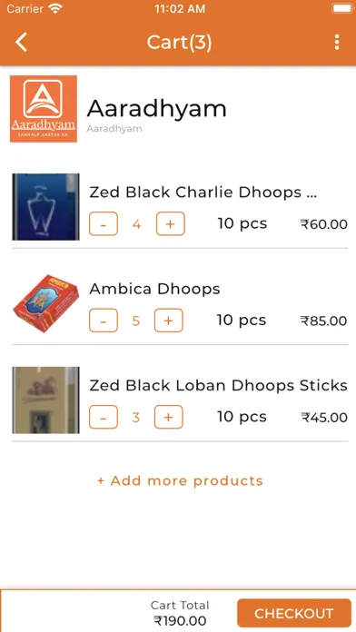 Captures d'écran de Aaradhyam Online Enterprises
