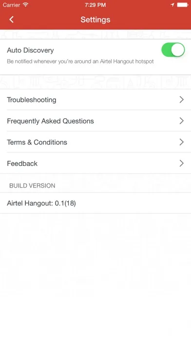 Zrzuty ekranu Airtel Hangout - Seamless WiFi