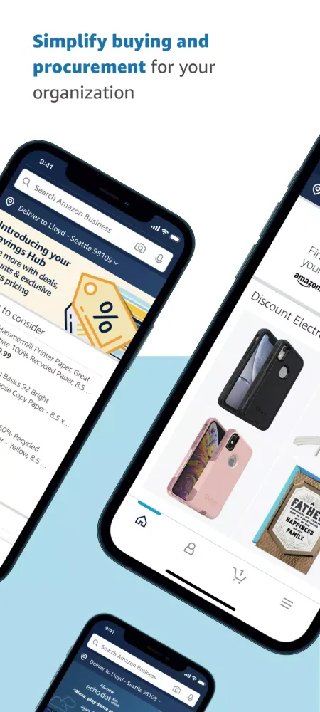 Captures d'écran de Amazon Business
