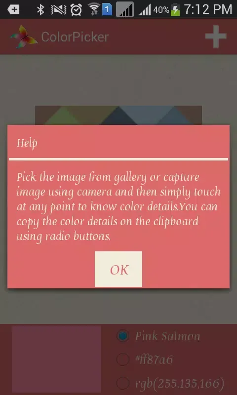Tangkapan layar Color Picker
