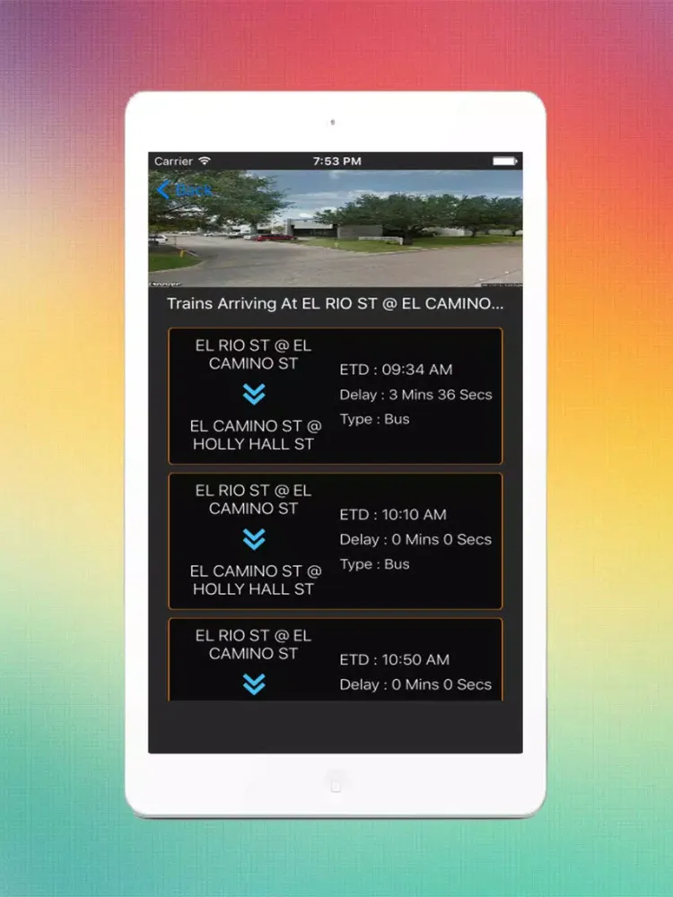 Houston Metro Transit iPad  Screenshots