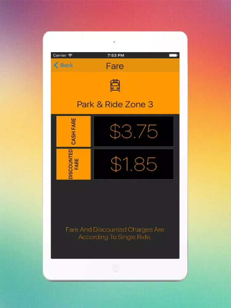 Houston Metro Transit iPad  Screenshots