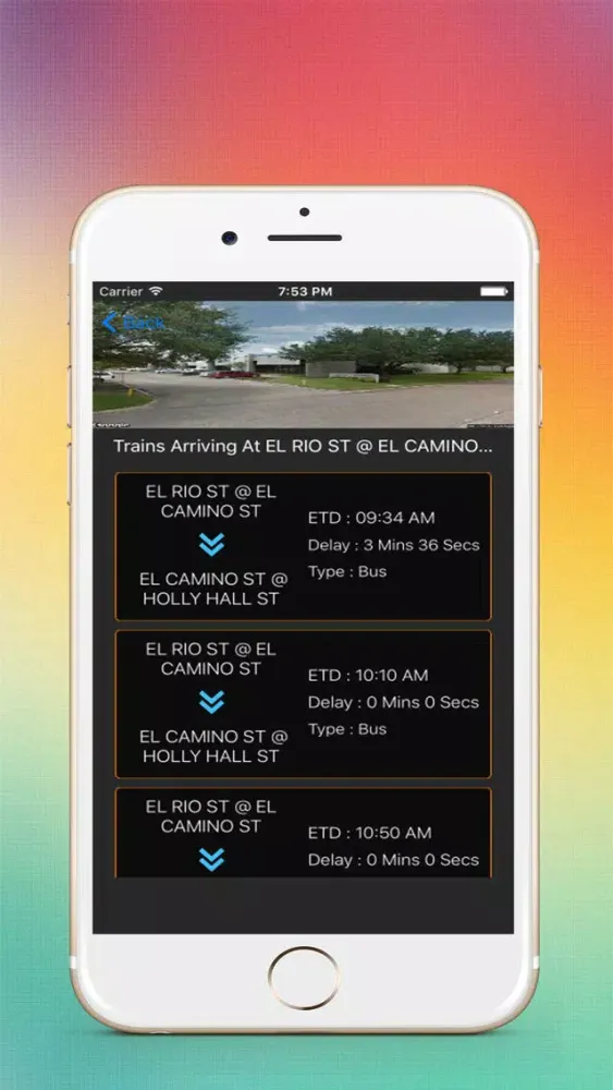 Houston Metro Transit Screenshots
