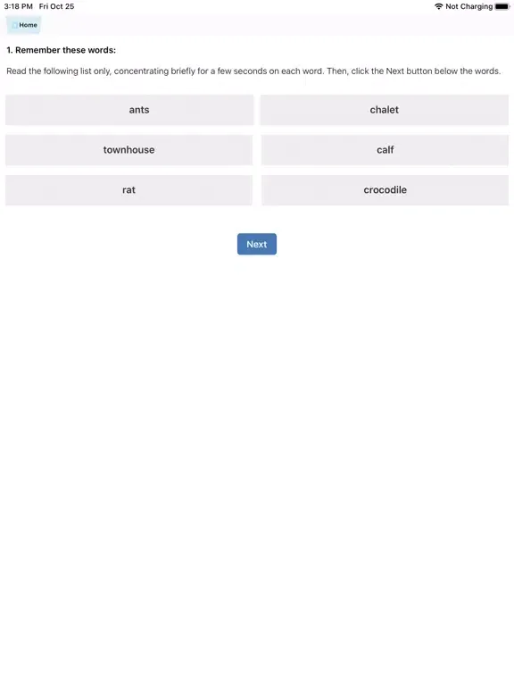 Screenshot di REFOCUS: Dementia Detection iPad 