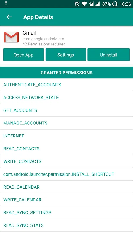 تصاویر Android Permissions