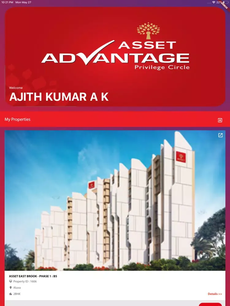 Asset Delight iPad  स्क्रीनशॉट