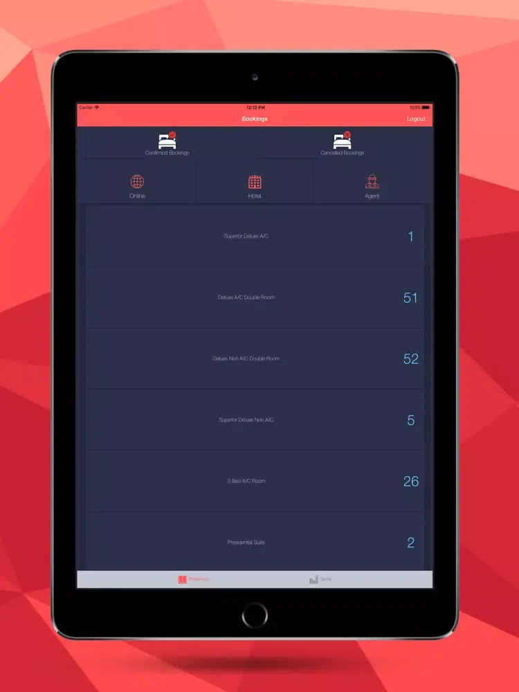 HotelBozz iPad 应用截图