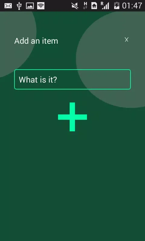 Daily List Screenshots