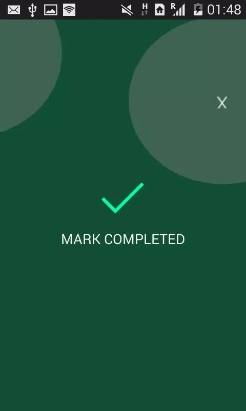 Daily List Screenshots