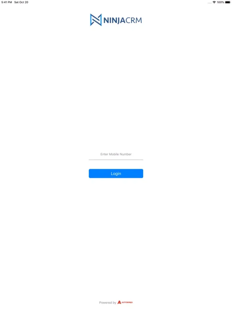 NinjaCRM Sales iPad  স্ক্রিনশট