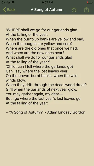 Capturas de pantalla de Poems - Poetry in English