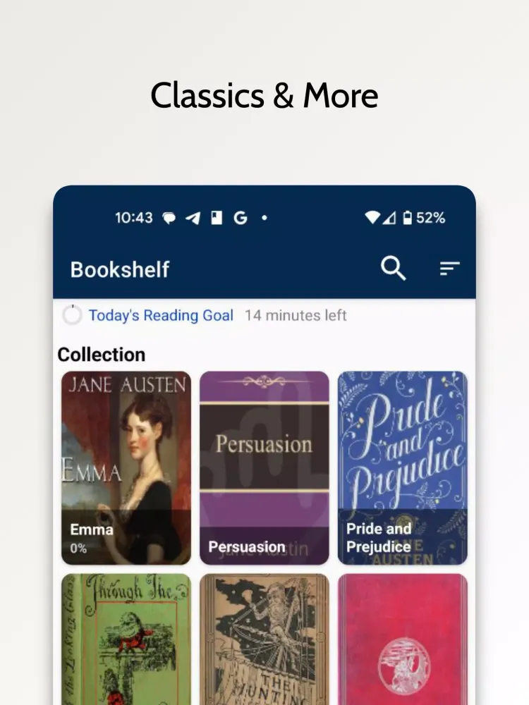 Novels & Books English Offline স্ক্রিনশট