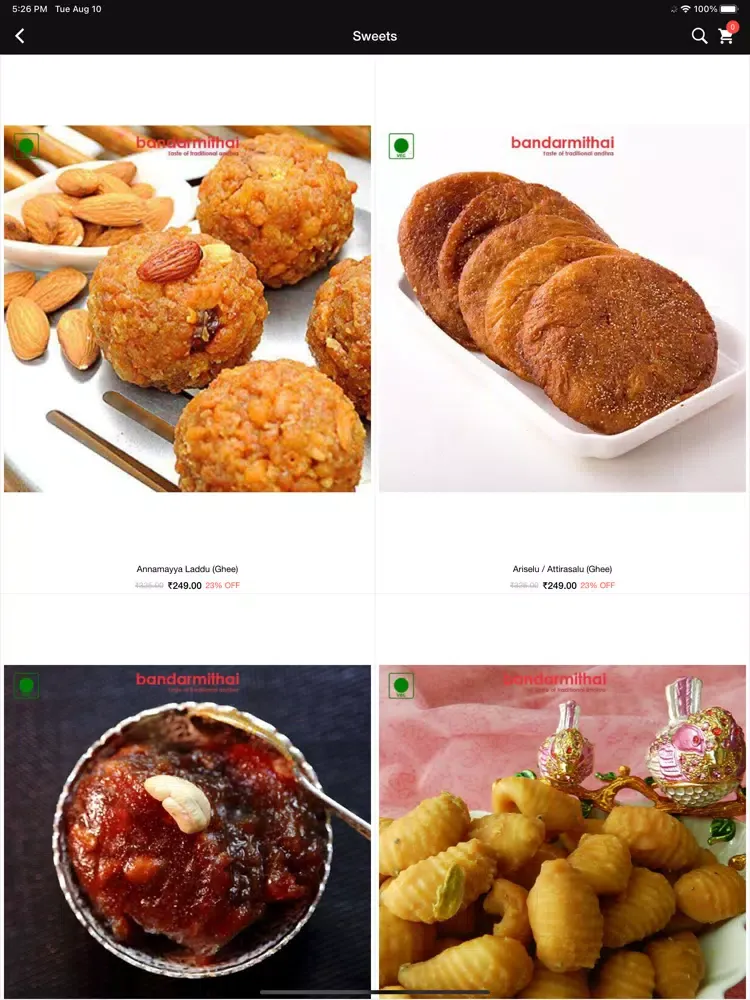 Screenshot di Bandar Mithai iPad 