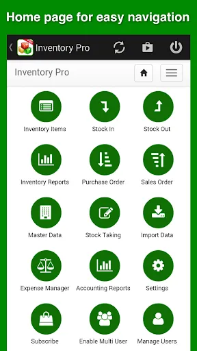 Captures d'écran de Inventory, expense tracking an
