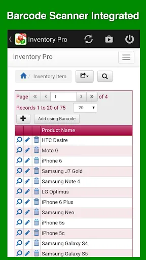 Captures d'écran de Inventory, expense tracking an