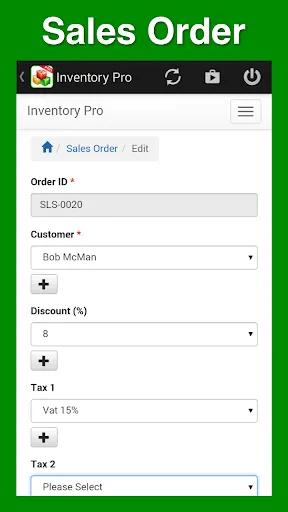 Captures d'écran de Inventory, expense tracking an