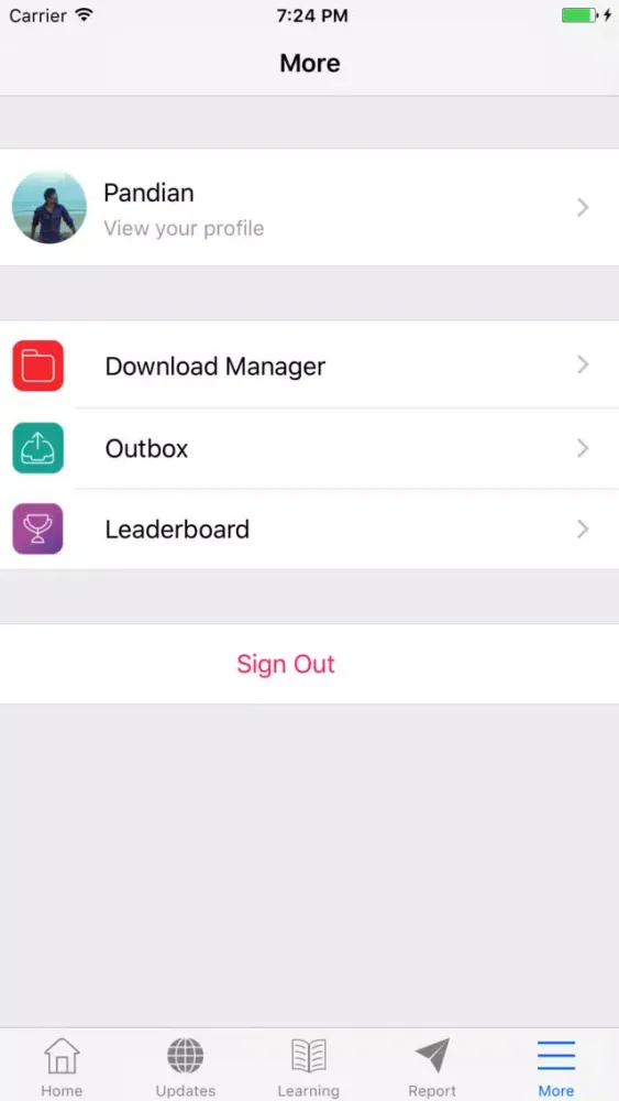 Capturas de tela do SmartApp for Vodafone