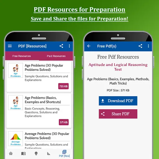 Capturas de pantalla de Aptitude & Reasoning Exam Prep