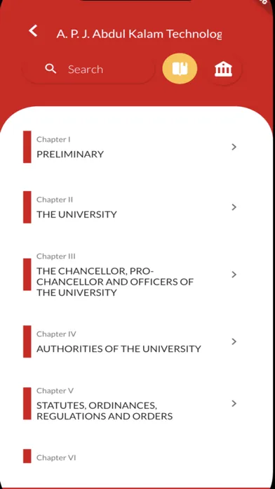ภาพหน้าจอของ CaseSearch Statutes